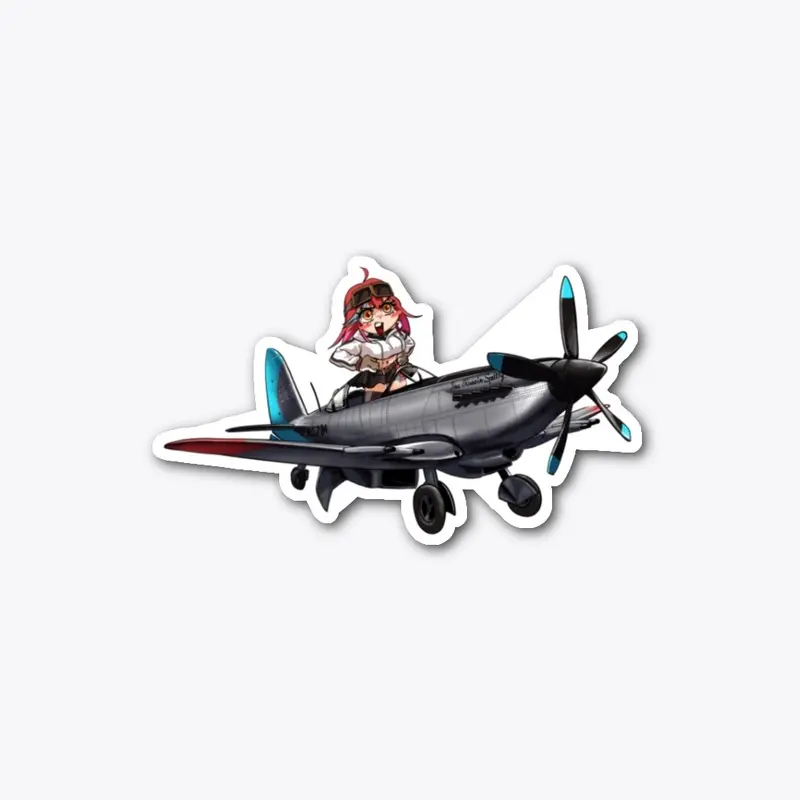 Chibi Rori Spitfire Sticker 